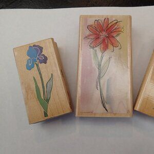 Flower Stampers Set of 3